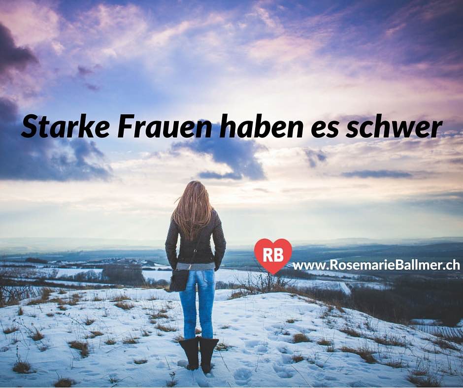 Starke Frauen haben es schwer